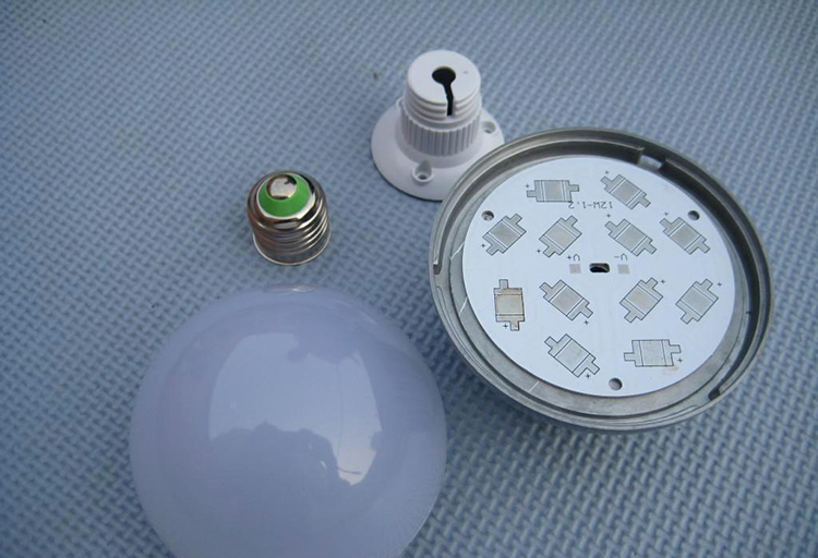 LED球泡灯导热硅脂灌封AB胶粘接密封胶用胶应用方案