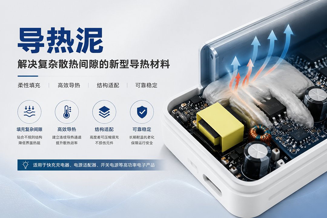 导热泥:解决复杂散热间隙的新型热管理材料 导热泥:解决复杂散热间隙的新型热管理材料
