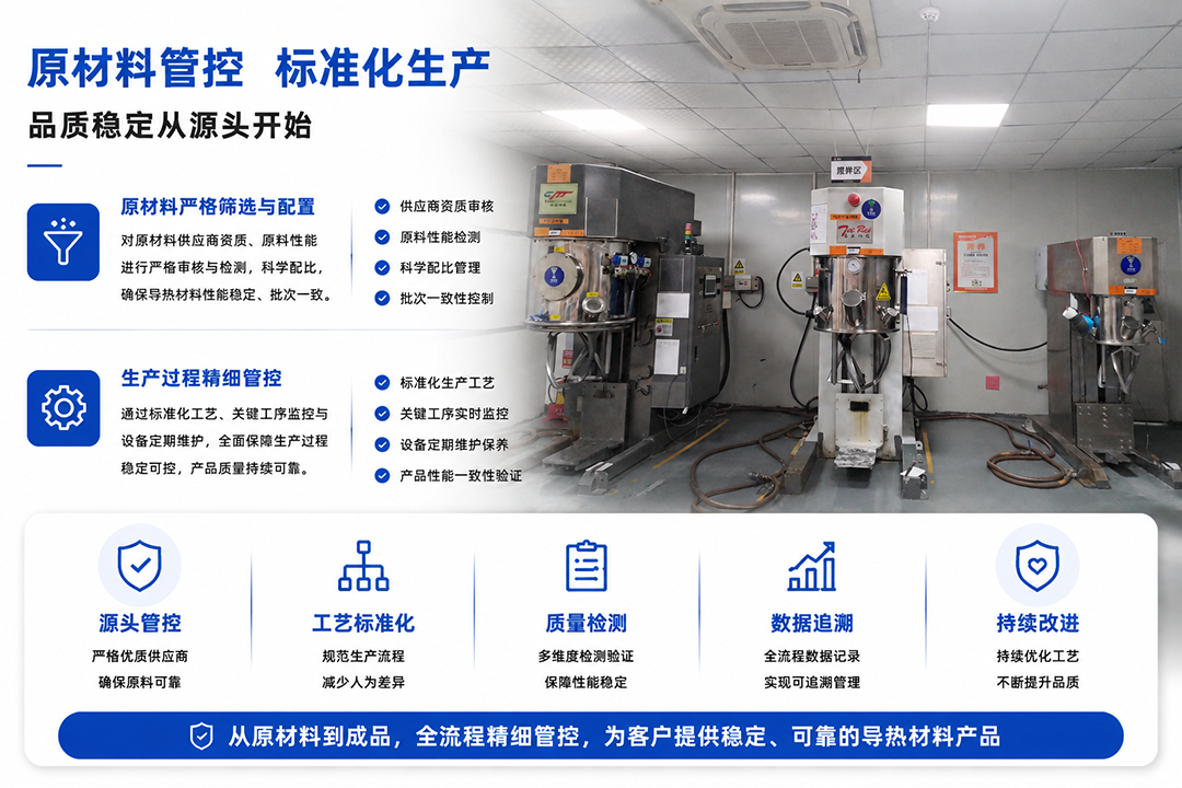 原材料管理与生产制造：品质稳定从源头开始
