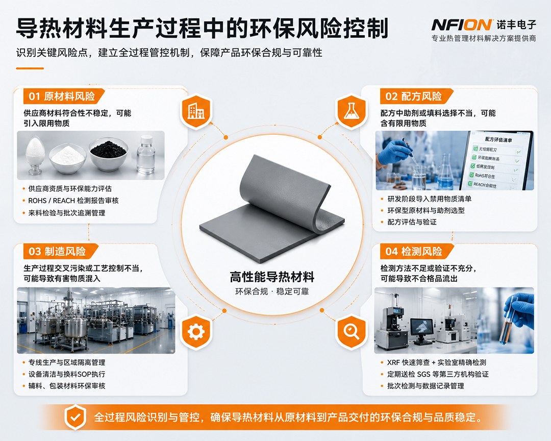 导热材料环保风险分析图 导热材料环保风险分析图