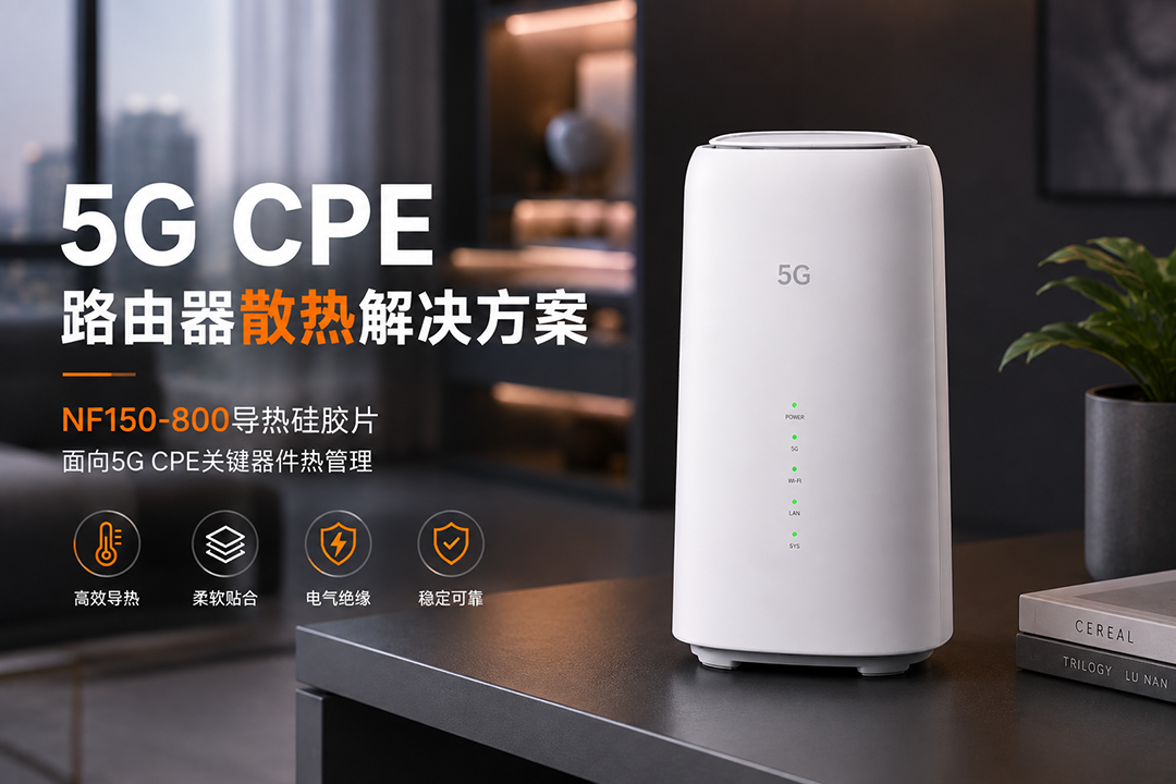 5G CPE路由器散热解决方案