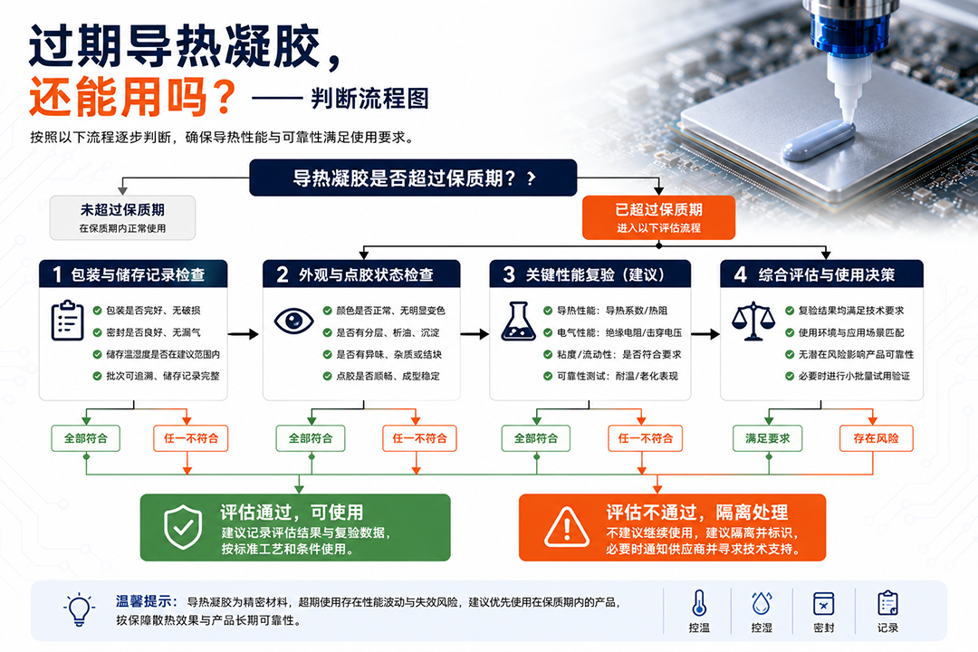 过期导热凝胶还能不能用？