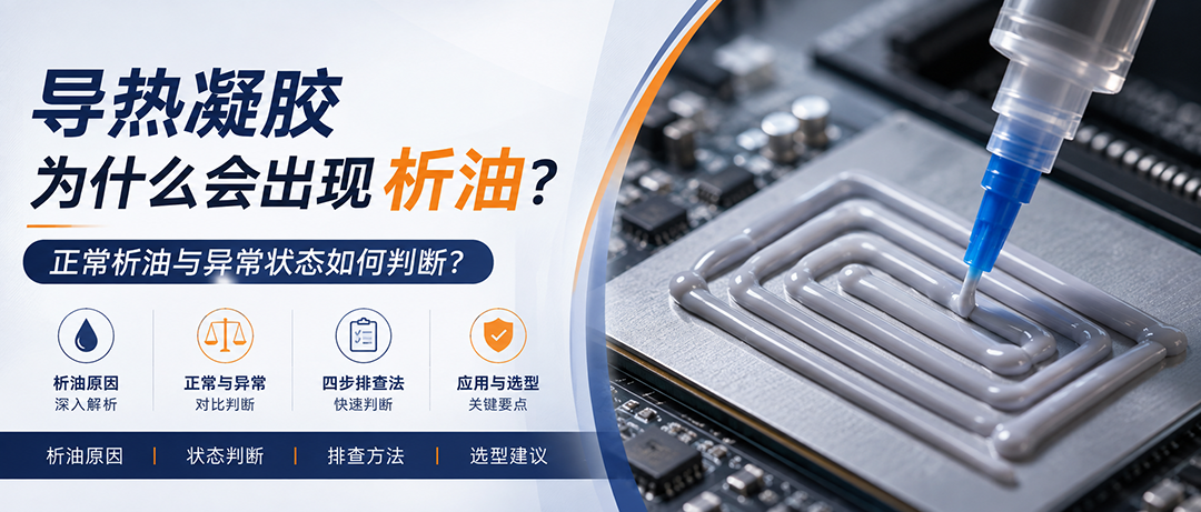 导热凝胶为什么会出现析油? 导热凝胶为什么会出现析油?