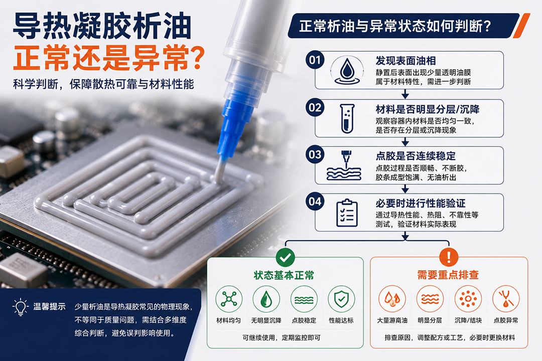 正常析油与异常状态如何判断? 正常析油与异常状态如何判断?