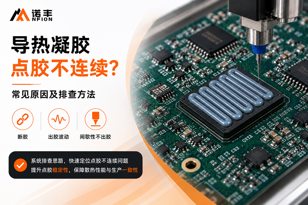 导热凝胶点胶不连续是什么原因？