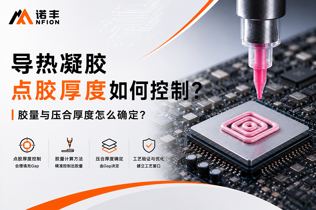 导热凝胶点胶厚度如何控制？