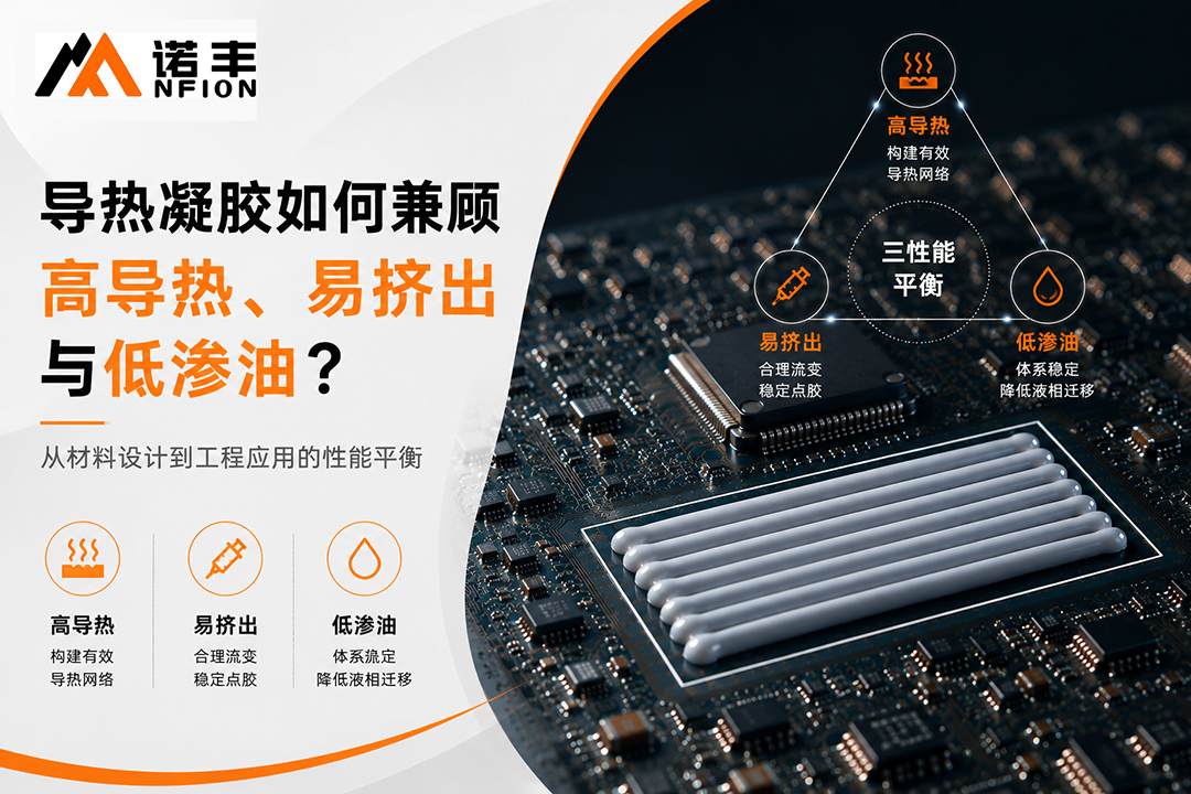 导热凝胶如何兼顾高导热、易挤出与低渗油？