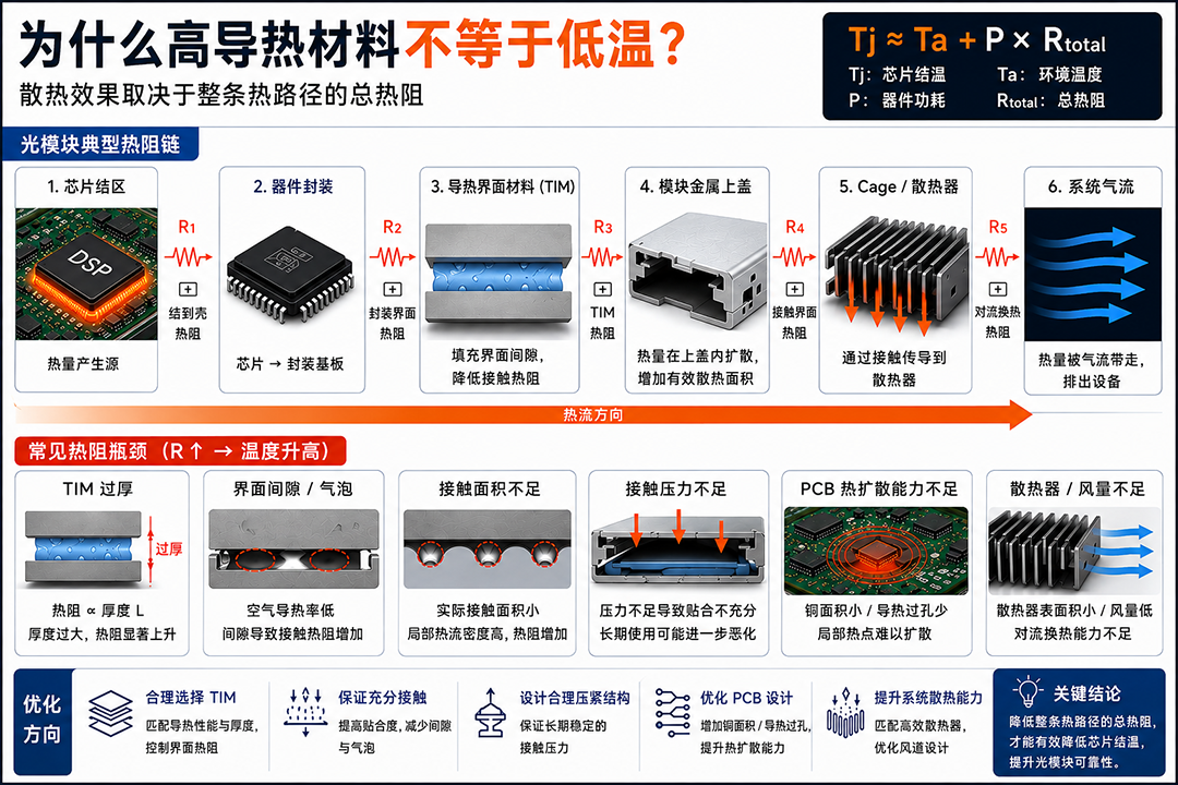 为什么高导热材料不等于低温? 为什么高导热材料不等于低温?