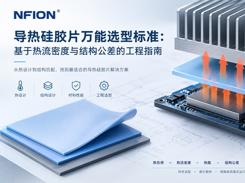 导热硅胶片万能选型标准：基于热流密度与结构公差的工程指南