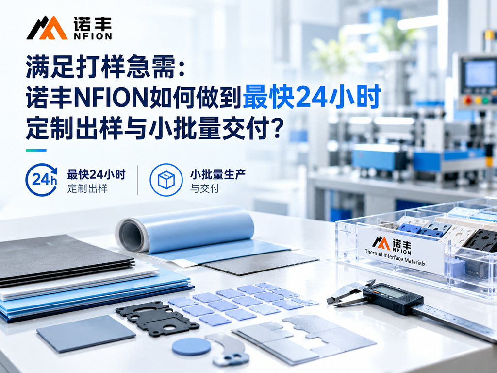 诺丰NFION最快24小时定制出样与热管理材料小批量交付 诺丰NFION最快24小时定制出样与热管理材料小批量交付